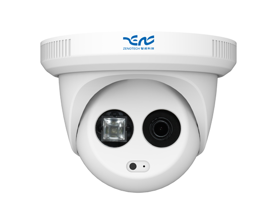 500万经济型单灯红外高清半球型网络摄像机（内置MIC）